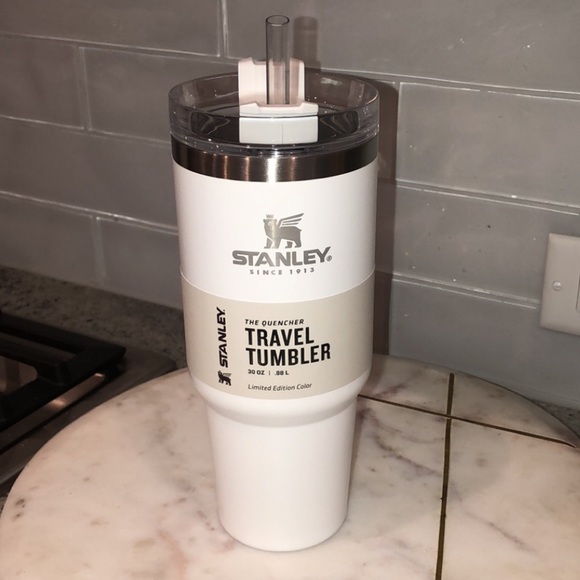 Stanley Other - ✨NWT✨ Stanley 30oz Stainless Steel Adventure Quencher Travel Tumbler True White